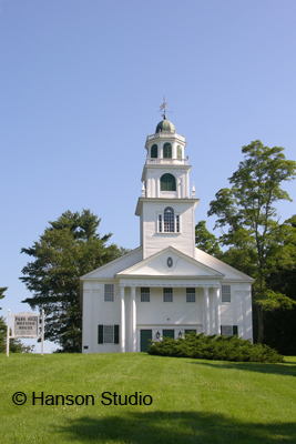 Westmoreland, NH - Park Hill Meeting House - Summer